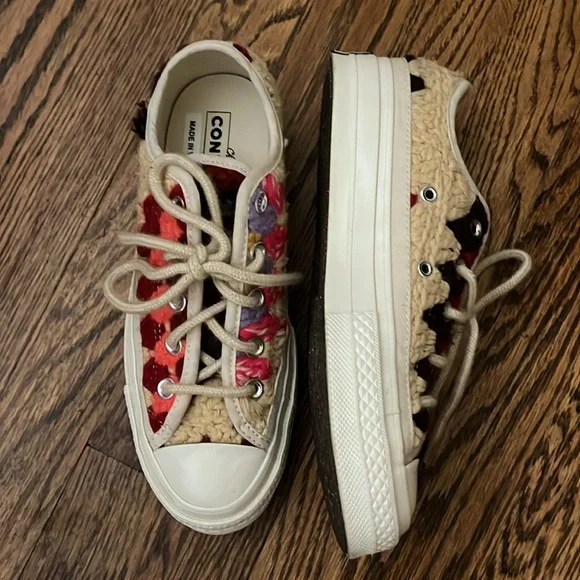 Converse Upcycle Chuck 70 Crochet Sneakers size 6 - Picture 4 of 8